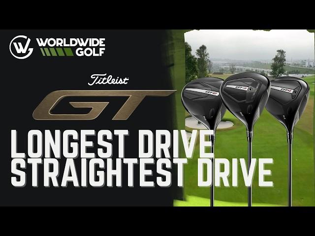 NEW Titleist GT Drivers | Longest Drive Straightest Drive Competition