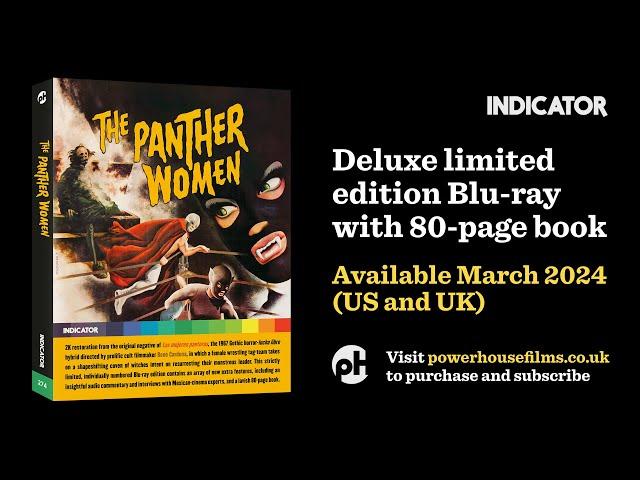 THE PANTHER WOMEN [Las mujeres panteras] (René Cardona, 1967) excerpt from 2024 INDICATOR Blu-ray