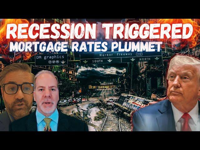 TRUMP: Major Recession WARNING Triggered | Mortgage RATES Plummet