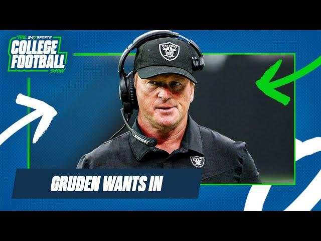 Former NFL Head Coach Jon Gruden Aims For College Football Coaching Job