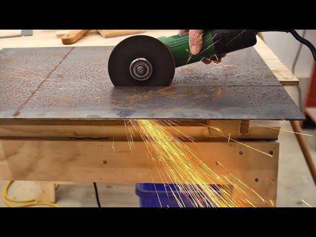 How I Make Straight Accurate Cuts With The Angle Grinder