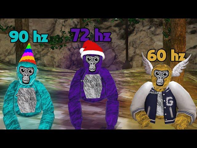 Using Different Gorilla Tag YouTubers Settings | Jman, TTTPig, Mosa