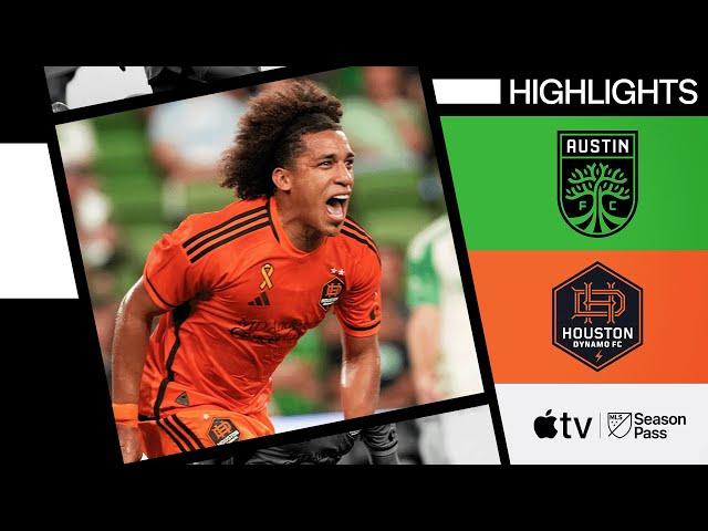 Austin FC vs. Houston Dynamo | Coco Carrasquilla Bicycle Kick! | Full Match Highlights