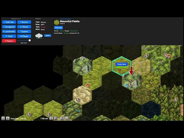 Hexplorer (Solo TTRPG Tool): App Preview & Development Status