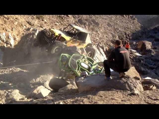 Plow boy winching wrecking ball. KOH2014