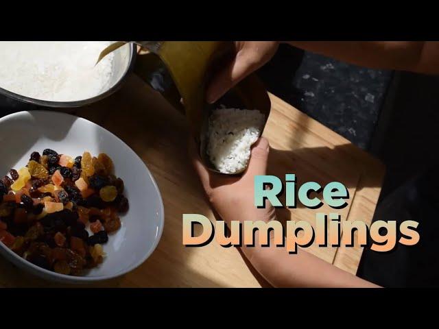 HOW TO COOK RICE DUMPLINGS