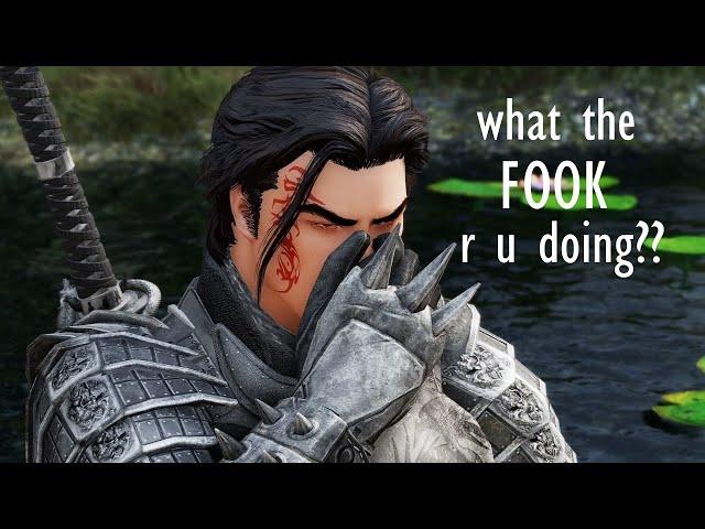 Kaidan hating the DG dlc for 5 minutes | Skyrim Special Edition