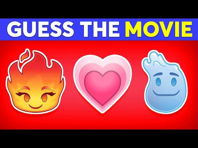 Guess the DISNEY Movie by Emoji!  | Can You SCORE 100%?