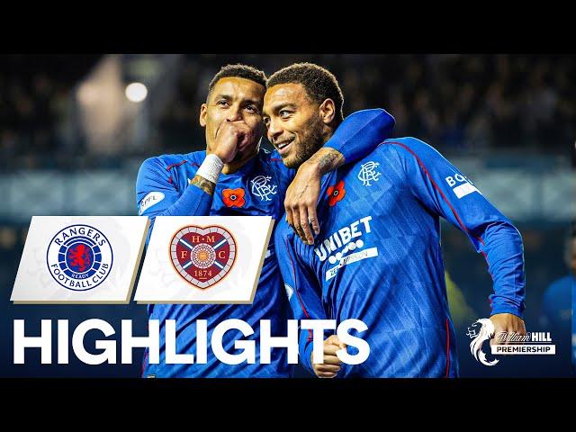 Rangers 1-0 Hearts | Dessers' Goal Gives Rangers Vital Win At Ibrox | William Hill Premiership