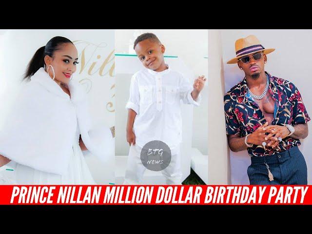 HOW DIAMOND PALTNUMZ AND ZARI SON PRINCE NILLAN 3RD BIRTHDAY PARTY WENT DOWN! |BTG News