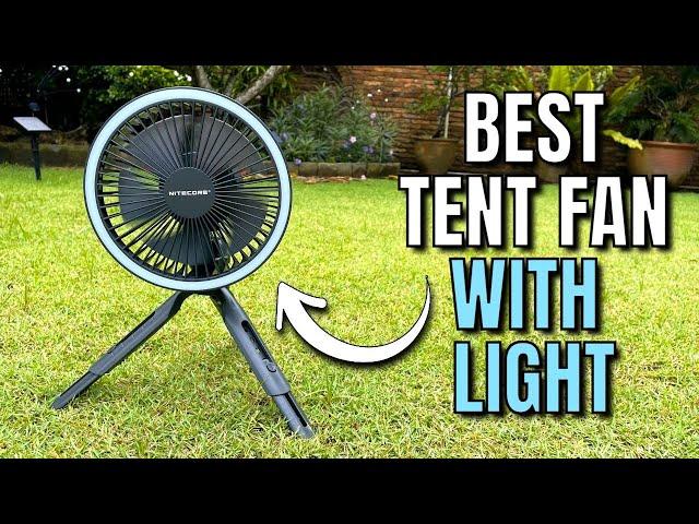 Best Tent Fan with Light – Nitecore NEF10 Review