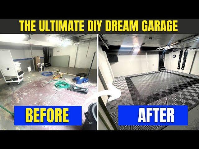 BUILDING A DIY SHOWROOM STYLE GARAGE!