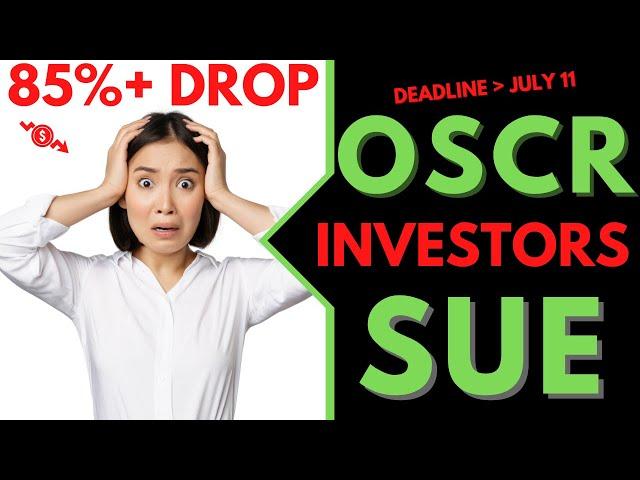 $OSCR  OSCR Stock News Today Oscar (#OSCR) Stock Investors Sue Oscar Health Inc OSCR Stocks