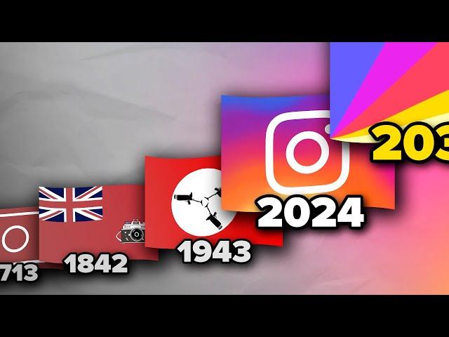 Historical Evolution of Instagram Flag | Fun With Flags