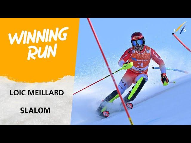 Loic Meillard sweeps tech weekend in Hafjell! | FIS Alpine World Cup 24-25