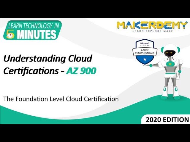 Understanding Cloud Certifications - AZ-900 (2020) | Learn Technology in 5 Minutes