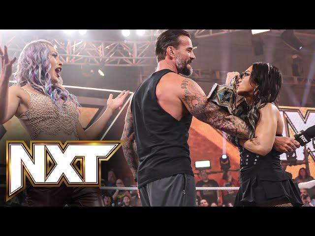 CM Punk gets between Roxanne Perez and Giulia: NXT highlights, Sept. 17, 2024