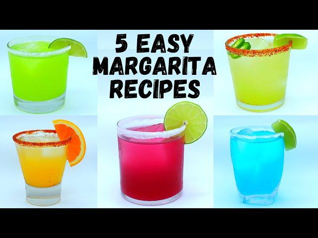 5 Easy Margarita Recipes | Tequila Cocktail Recipes