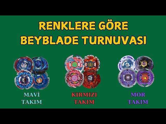 RENKLERE GÖRE BEYBLADE TURNUVASI | 8 RENK | 32 BEYBLADE