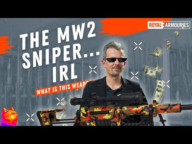 The Call of Duty classic: M200 Intervention with firearms experts Jonathan Ferguson & Danny Michael.