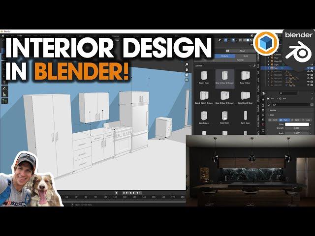 FREE Architectural Modeling in Blender is HERE! (HomeBuilder 3 Released!)