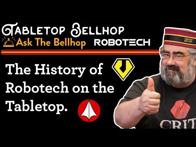 The history of Robotech on the tableop, a discussion on Robotech board games and Robotech RPGs