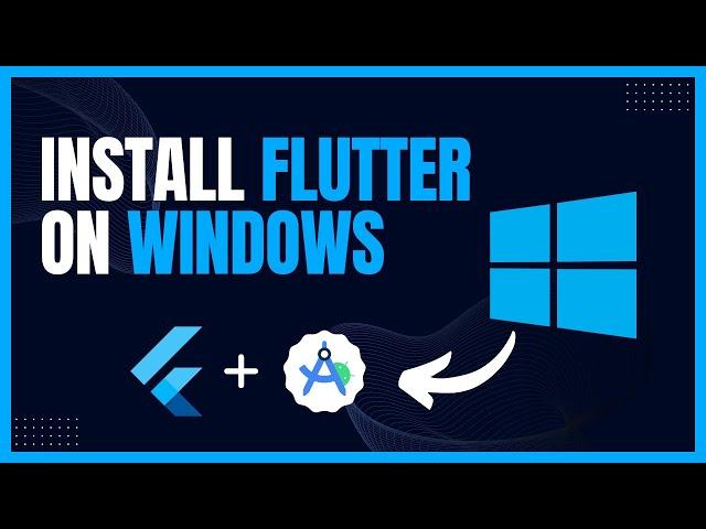 How to install Flutter on Windows 2024 | Setup Android Studio for Flutter Step by Step
