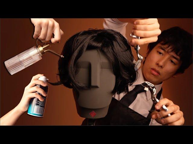 ASMR Real Haircut for Sleep (4K)