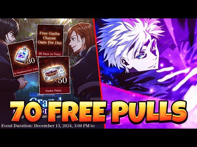 70 FREE PULLS, YEAR-END CELEBRATION, NEW EVENTS & MISSIONS! GOOD ENOUGH? | JJK: Phantom Parade!