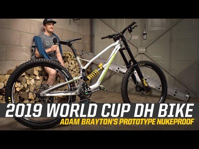 2019 World Cup DH Bike - Adam Brayton's Prototype Nukeproof