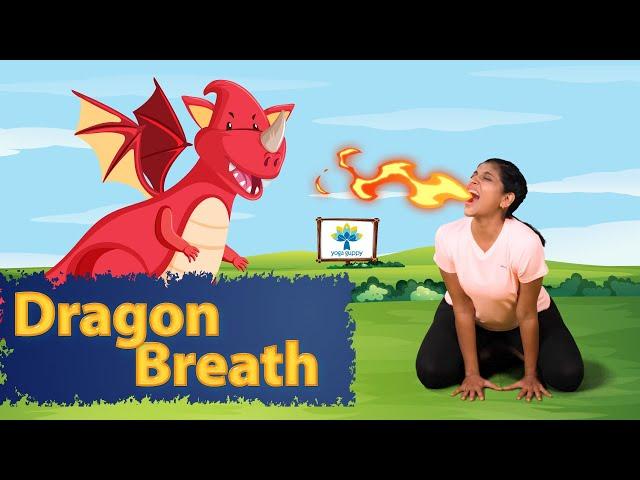 Dragon Breathing Exercise for Kids | Yoga for Kids | Yoga Guppy by Rashmi Ramesh