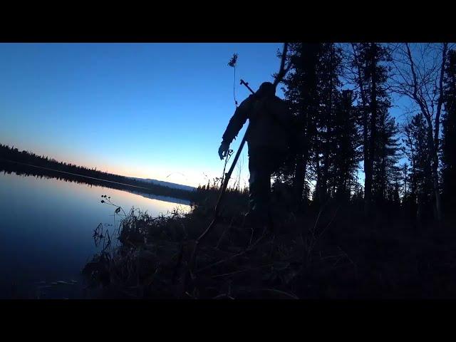 Life in the Wild Taiga  Construction Of A Log Cabin  Survival, Bushcraft, Hunting and Fishing