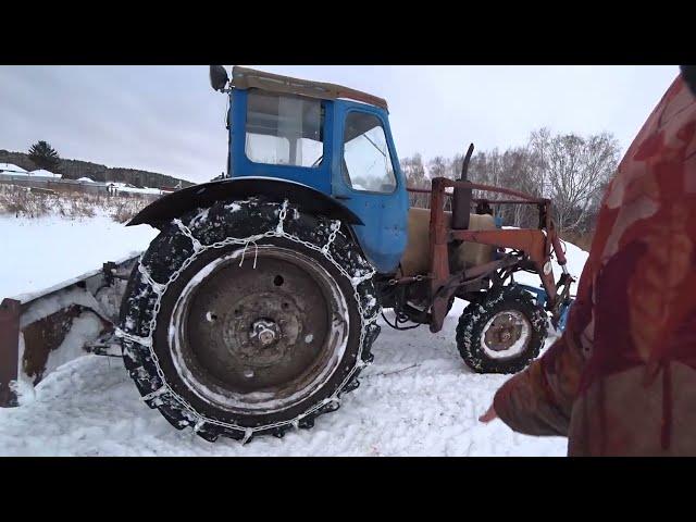 Есть что сравнивать - тогда было и как сейчас. Тракторная гребля. На цепях и без.