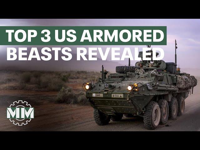 Stryker, Bradley and Booker: The U.S. Military's Chariots