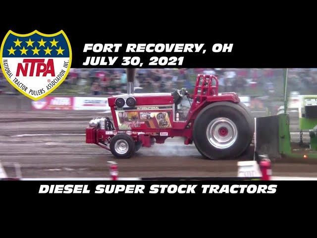 7/30/21 NTPA Fort Recovery, OH Diesel Super Stock Tractors