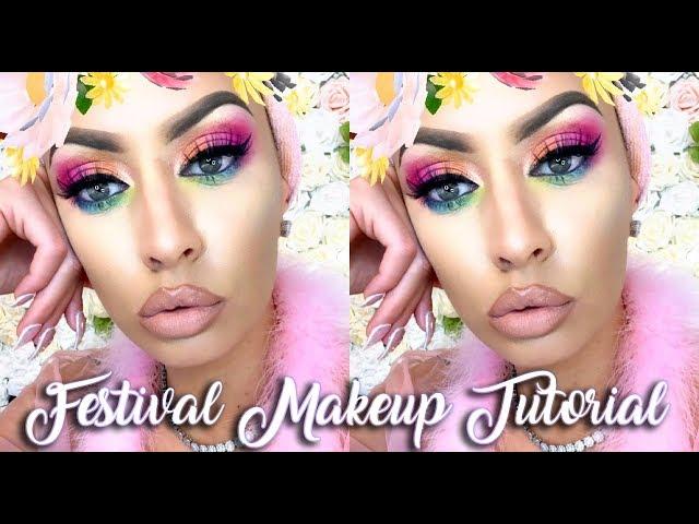 Too Faced Life Is A Festival Makeup Tutorial! | TymetheInfamous