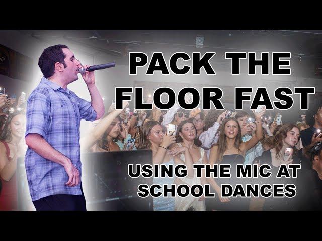 DJ GIG LOG: HOW TO ELEVATE A SCHOOL DANCE WITH MIC WORK