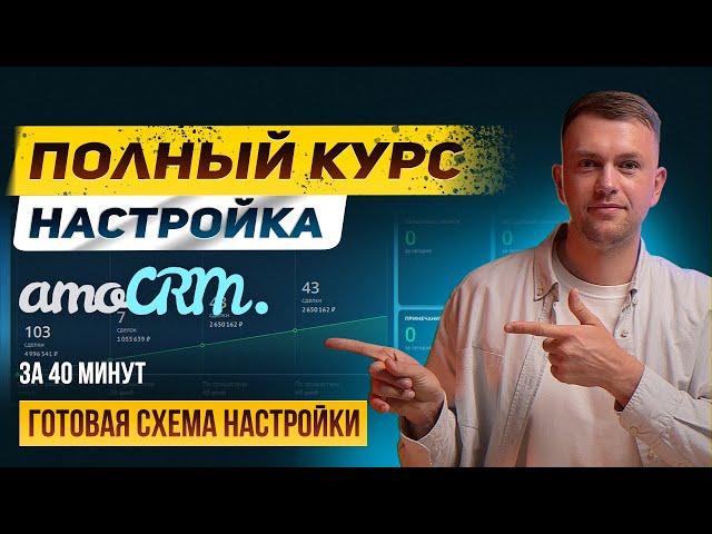 Как настроить amoCRM в 2024. Правильные воронки, этапы, роботы. [ОБУЧЕНИЕ]