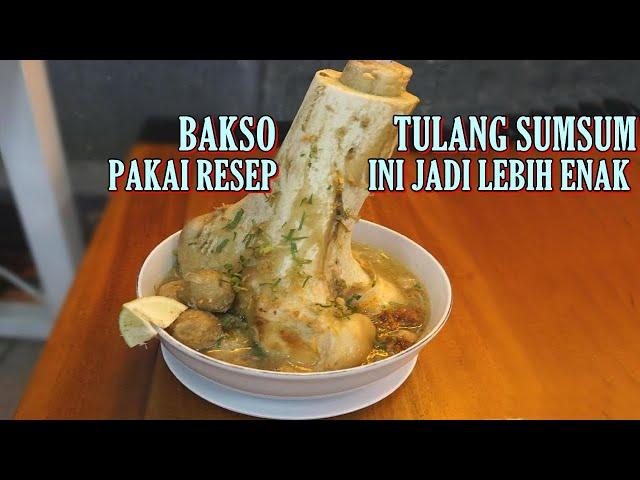 TULANGNYA SAMPAI MELONCAT KELUAR DARI MANGKUK SAKING BESARNYA ! TULANG SUMSUM PALING LUAR BIASA