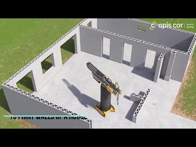 Apis Cor : Construction with Robotic Precision