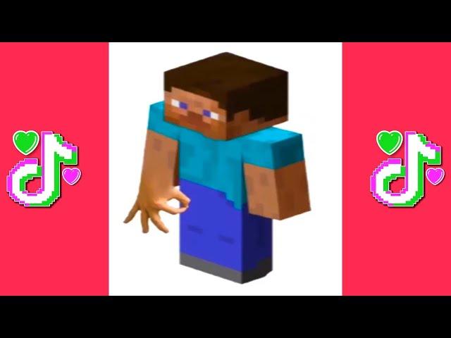 TIK TOK MINECRAFT COMPILATION 2  MEJORES MOMENTOS + FAILS + RISA + GRACIOSOS.