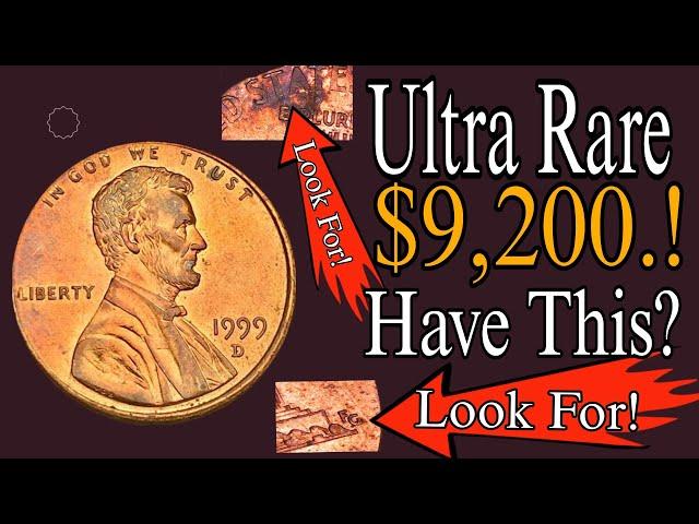 Do YOU Have a RARE COIN 1999 Penny Worth a LOT of Money? COINS WORTH MONEY