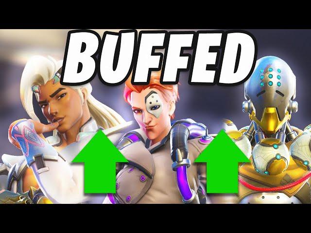 I played BUFFED Moira, Zen and Lifeweaver