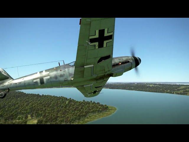 5 minutes of IL-2 Berloga Duel and Dogfight Server