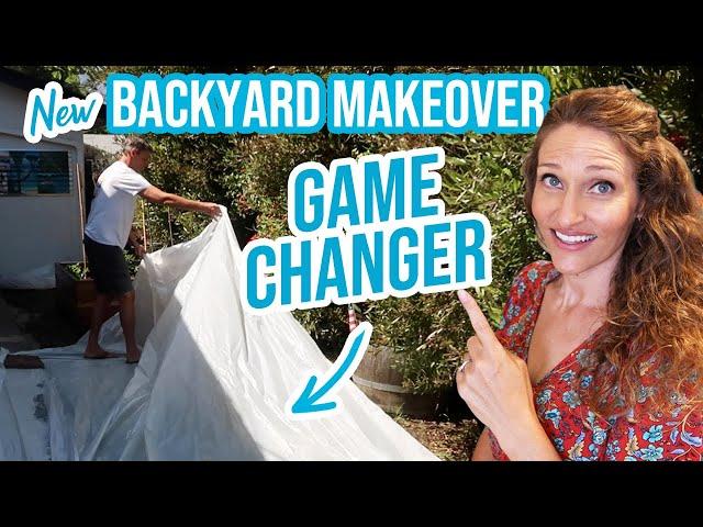 *SURPRISING* DIY Backyard MAKEOVER Before and After Transformation