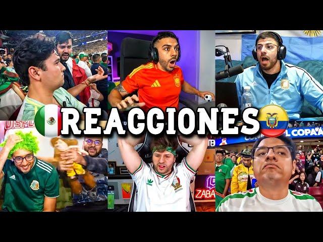 Las Mejores Reacciones de Youtubers a la Eliminación de México en la Copa América