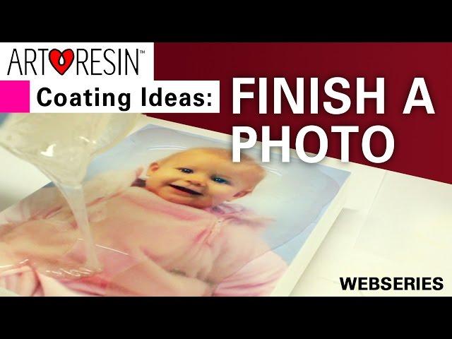 Top 4 ArtResin Ideas! No. 3 - Coating a Mounted Photo