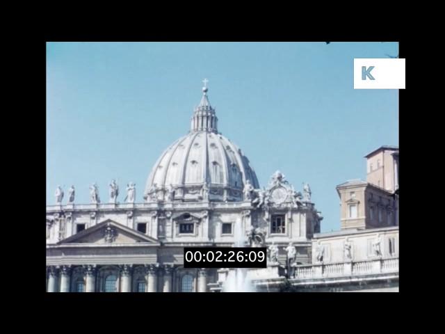 Vatican City 1956, Rome in 16mm