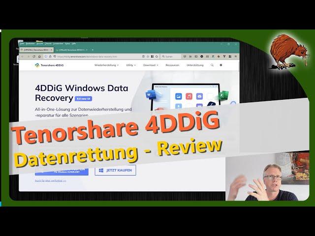 Review: Tenorshare 4DDiG Data Recovery für Windows und Mac