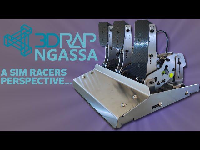 Taking a look at the cam based 3dRap 'NGASSA' 3 pedal set.